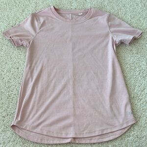 DSG Girls Short Sleeve Tee - Light Pink